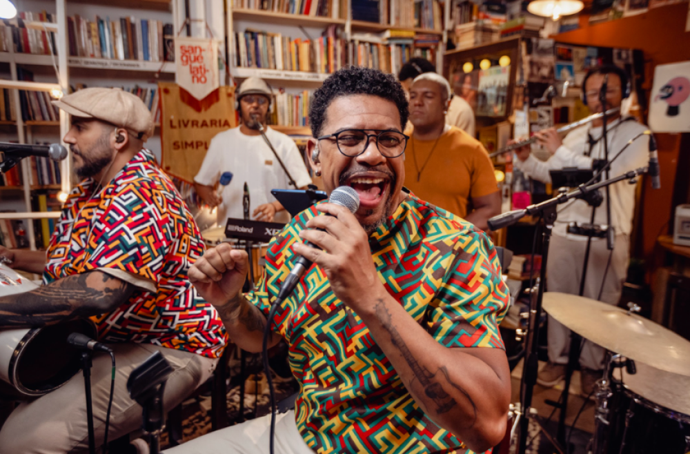 Trio Vadio celebra o Pagode 90 com energia e representatividade em novo EP ao vivo
