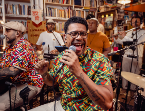 Trio Vadio celebra o Pagode 90 com energia e representatividade em novo EP ao vivo
