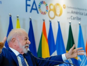 Brasil deu exemplo duas vezes: é possível acabar com a fome', diz Lula em evento da FAO