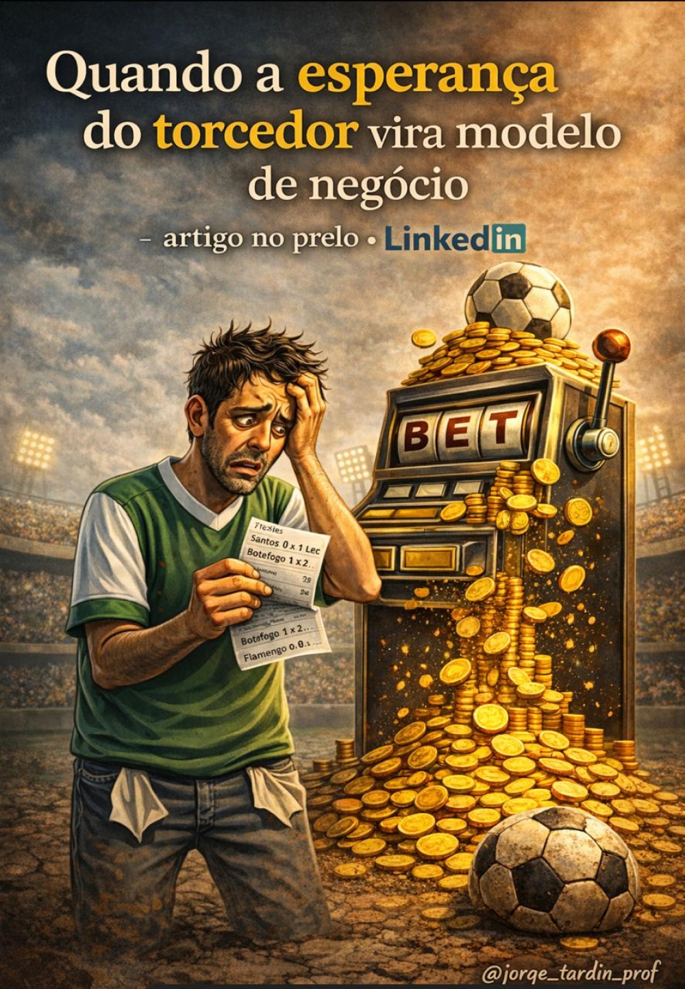 Quando a esperança do torcedor vira modelo de negóci
