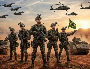 Brasil ultrapassa Israel e Alemanha em ranking militar global e entra no top 11 das forças armadas mais poderosas