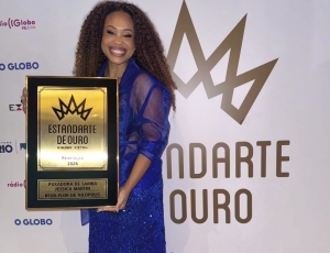 Jéssica Martin conquista Estandarte de Ouro como Revelação e reforça protagonismo feminino no samba