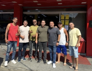Juninho Meriti e Leozinho Vieira se encontram em café da manhã e reforçam diálogo político na Baixada Fluminense