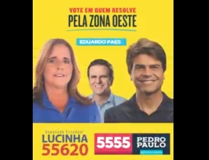 Clima de despedida na inauguração do Super Centro Carioca de Saúde da Zona Oeste: Lucinha deixa o PSD, mira Brasília e Pedro Paulo pode perder cerca de 30 mil votos na corrida por uma vaga federal