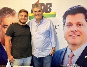 Alberi Felipe surge como nova liderança jovem na política e reforça pré-candidatura a deputado federal pelo MDB
