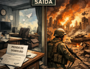 Quando a guerra também começa a demitir