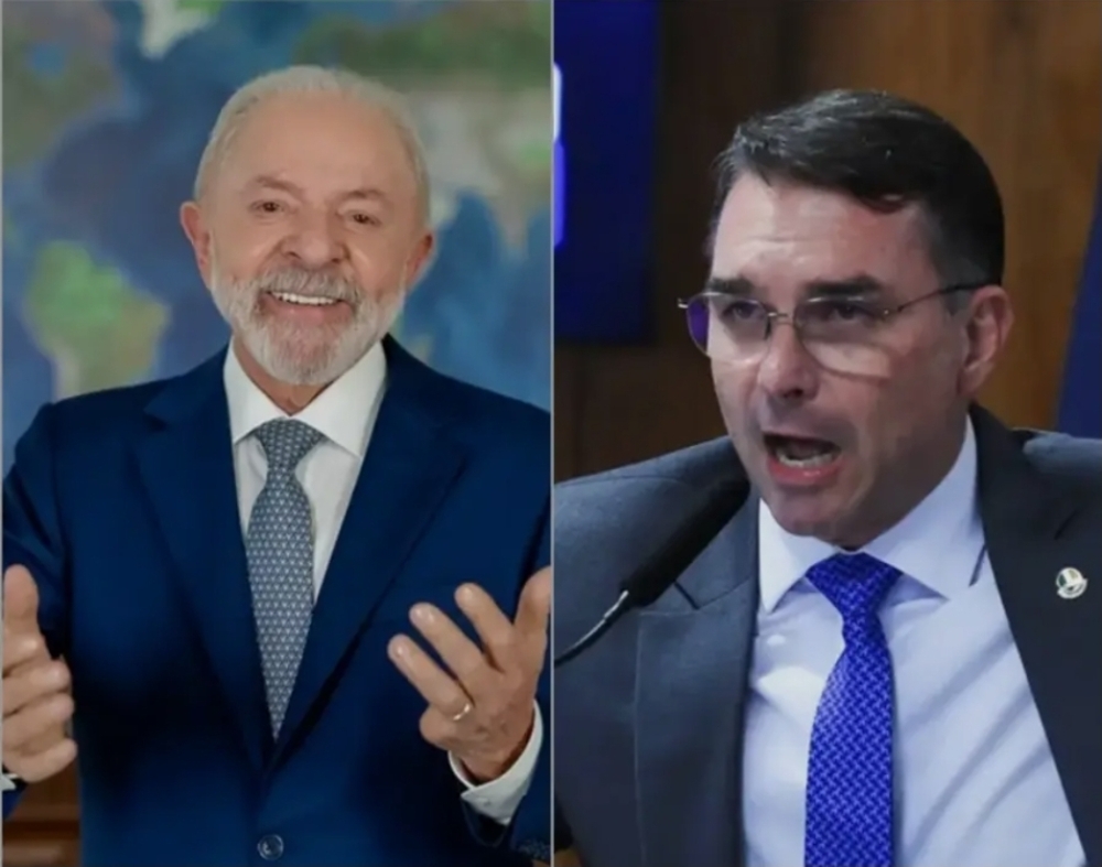 Virada histórica, a dançinha está dando certo: Senador Flávio Bolsonaro aparece à frente de Lula em segundo turno aponta pesquisa AtlasIntel/Bloomberg 
