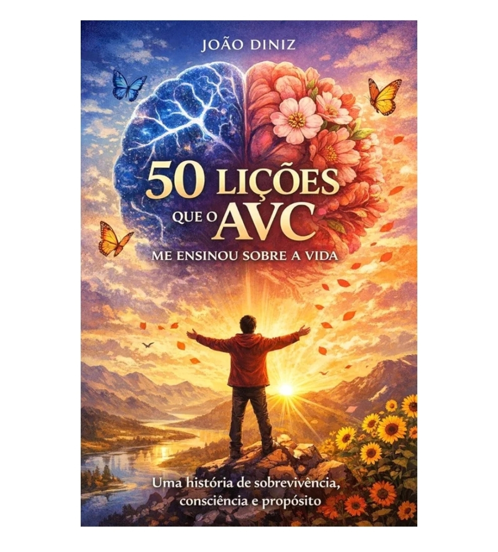 Sobrevivente de AVC, o empresário João Diniz lança seu segundo livro com lições sobre a fragilidade e a beleza da vida