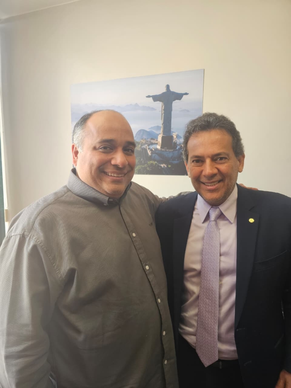 Deputado Ricardo Abrão é o grande defensor da gestão do Cristo Redentor.