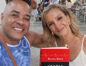 BH em Festa: Fabi Oliveira é homenageada por Bruno Black no livro Tarja Preta 2.