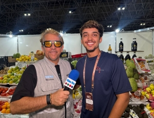 Gustavo Ferreira apresenta frutas raras e mutações naturais que desafiam o paladar brasileiro no Riocentro