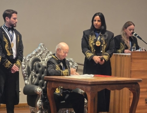Jurista Henrique Ellery recebe Honoris Causa e Toma Posse na ABRASCI