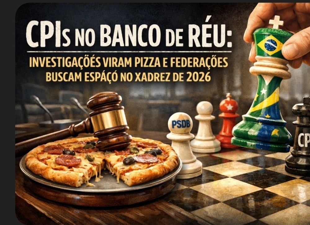 CPIs no banco de réu: investigações viram pizza e federações buscam espaço no xadrez de 2026