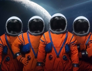 Artemis 2: entenda por que os trajes dos astronautas são laranja