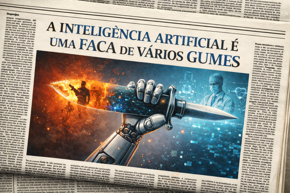 A INTELIGÊNCIA ARTIFICIAL É UMA FACA DE VÁRIOS GUMES