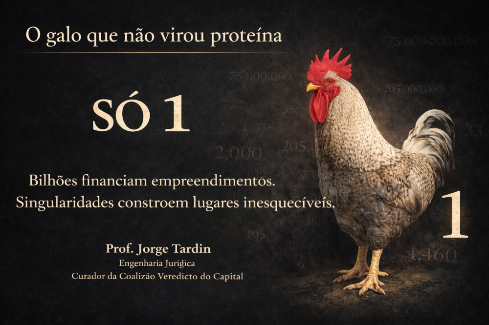 O galo que não virou proteína