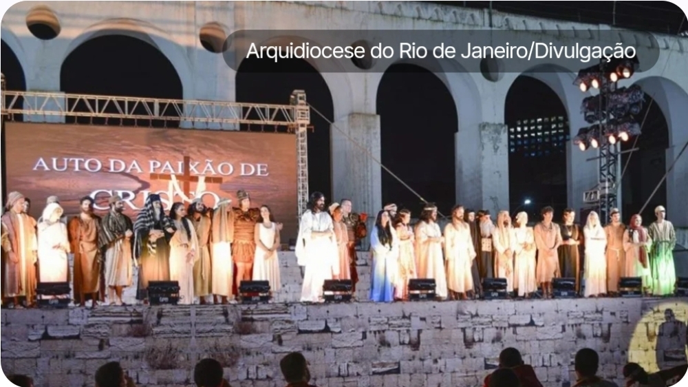 Auto da Paixão de Cristo nos Arcos da Lapa chega à 48ª edição