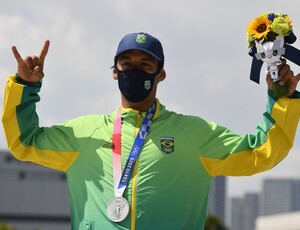 Skate traz primeira medalha do Brasil 
