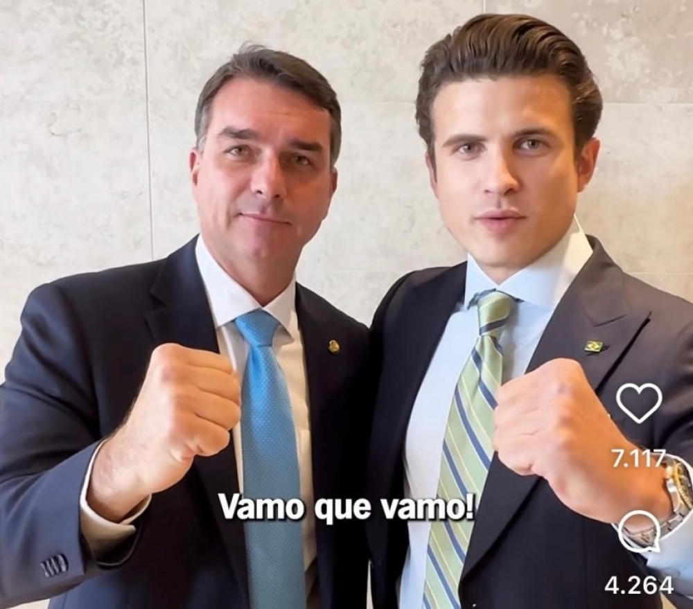 Ex-imitador de Bolsonaro agora quer imitar Douglas Ruas e ser o governador de Flávio Bolsonaro