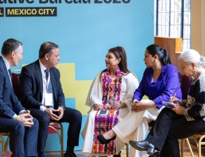 Prefeito de Niterói se reúne com a prefeita da Cidade do México e articula apoio à candidatura à presidência da CGLU