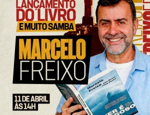 Marcelo Freixo celebra aniversário com lançamento do livro “Viver é Perigoso” e evento cultural no Centro do Rio