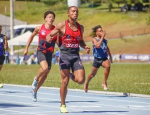 Erik Cardoso supera recorde nos 100 m, mas não tem marca homologada
