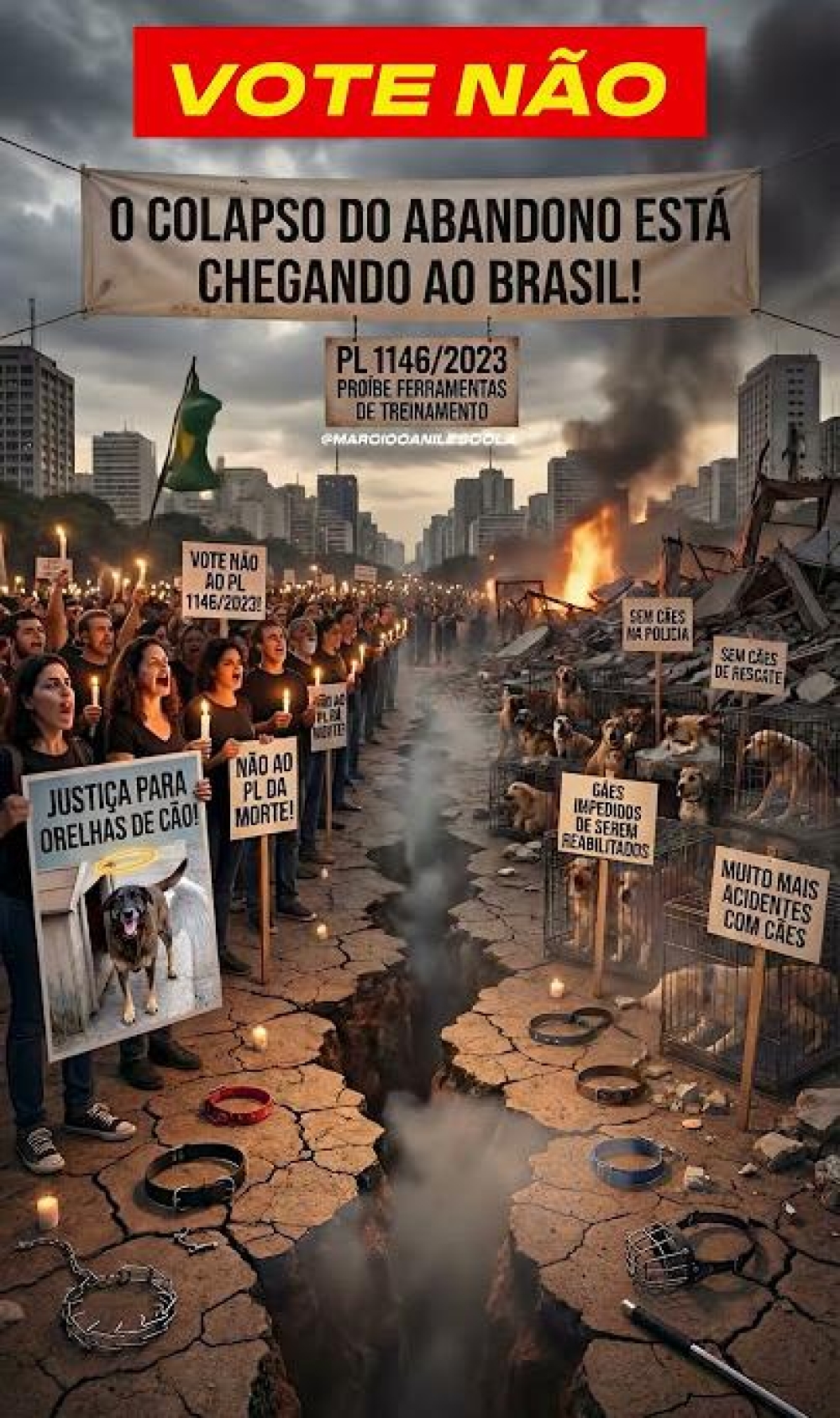 PL 1146/2023: Projeto sobre coleiras de choque gera controvérsia no setor canino.