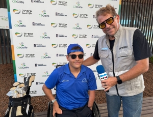 Davizinho Radical celebra pioneirismo no golfe e destaca concentração como diferencial do esporte