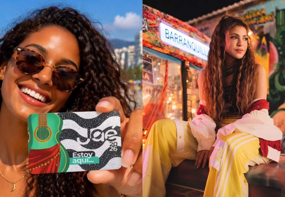 Jaé lança cartão especial para show de Shakira em Copacabana