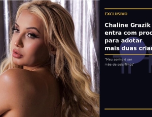 Vidente das estrelas Chaline Grazik abre o coração e entra com processo para adotar mais duas crianças