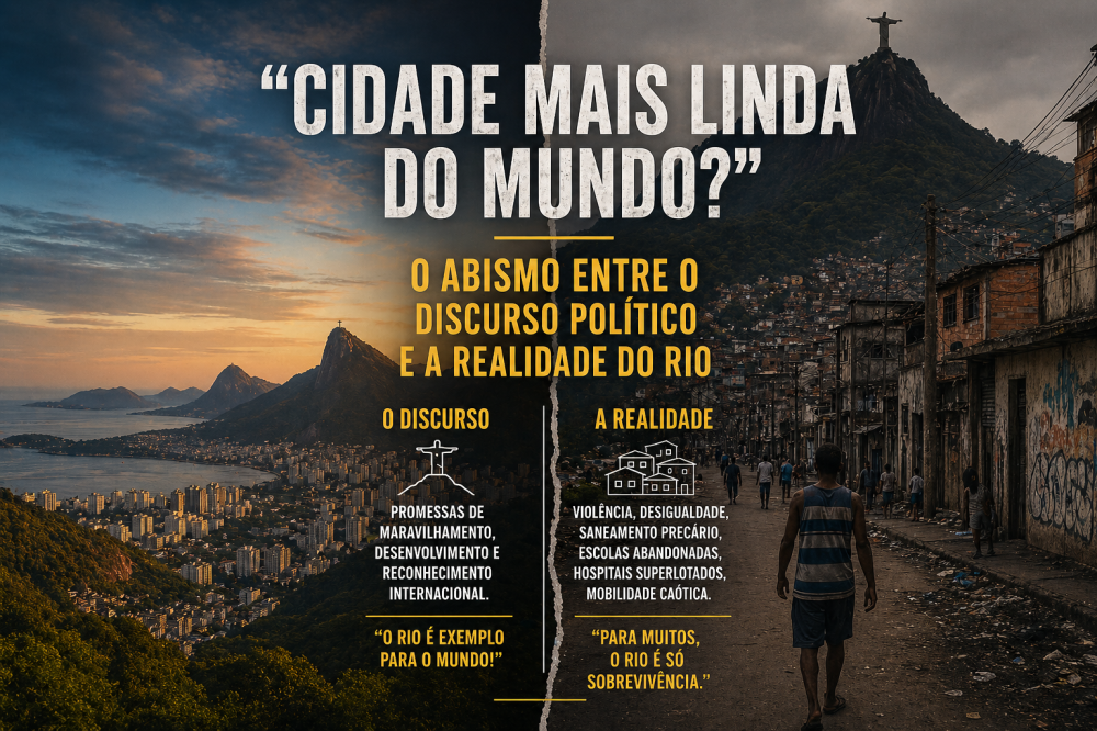 Marketing vs. realidade: Quanto o Rio gasta para parecer bom em vez de ser bom, 43% dos cariocas planejam deixar a 'cidade maravilhosa'