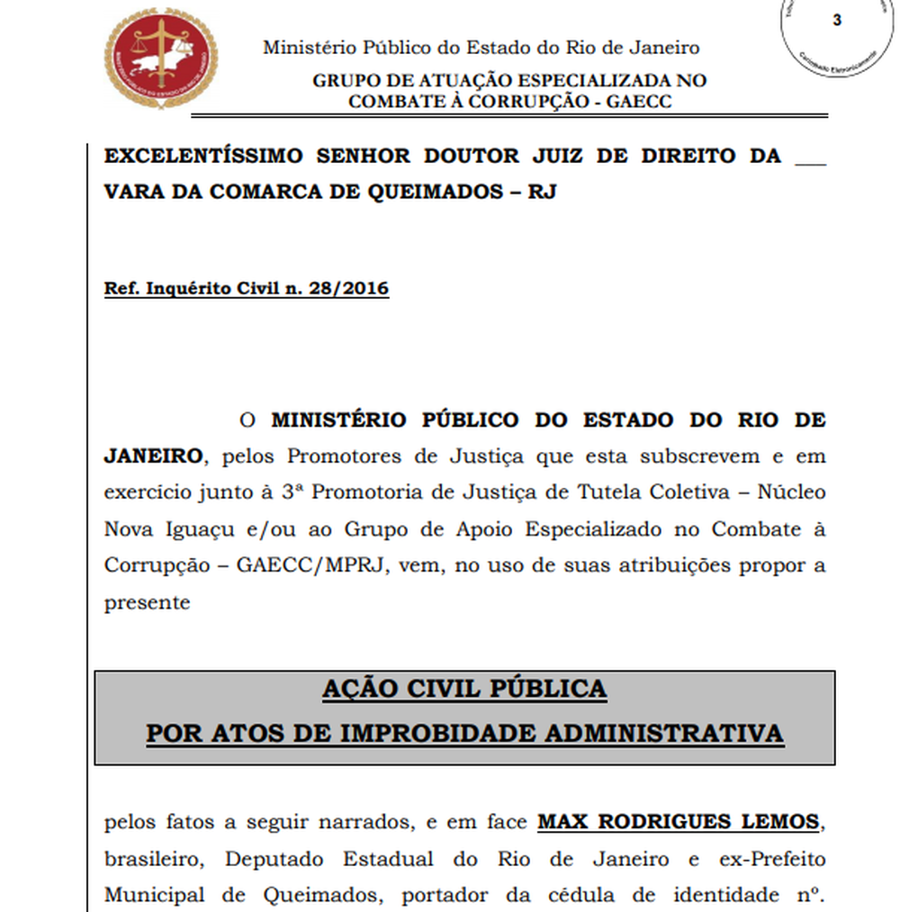 Contagem regressiva contra Max Lemos (PSDB)