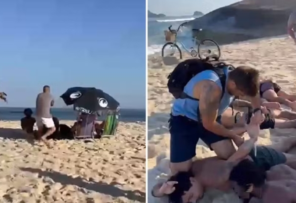 Homem apontado como traficante na Região dos Lagos foi preso em praia da Macumba, no Recreio dos Bandeirantes, no Rio 