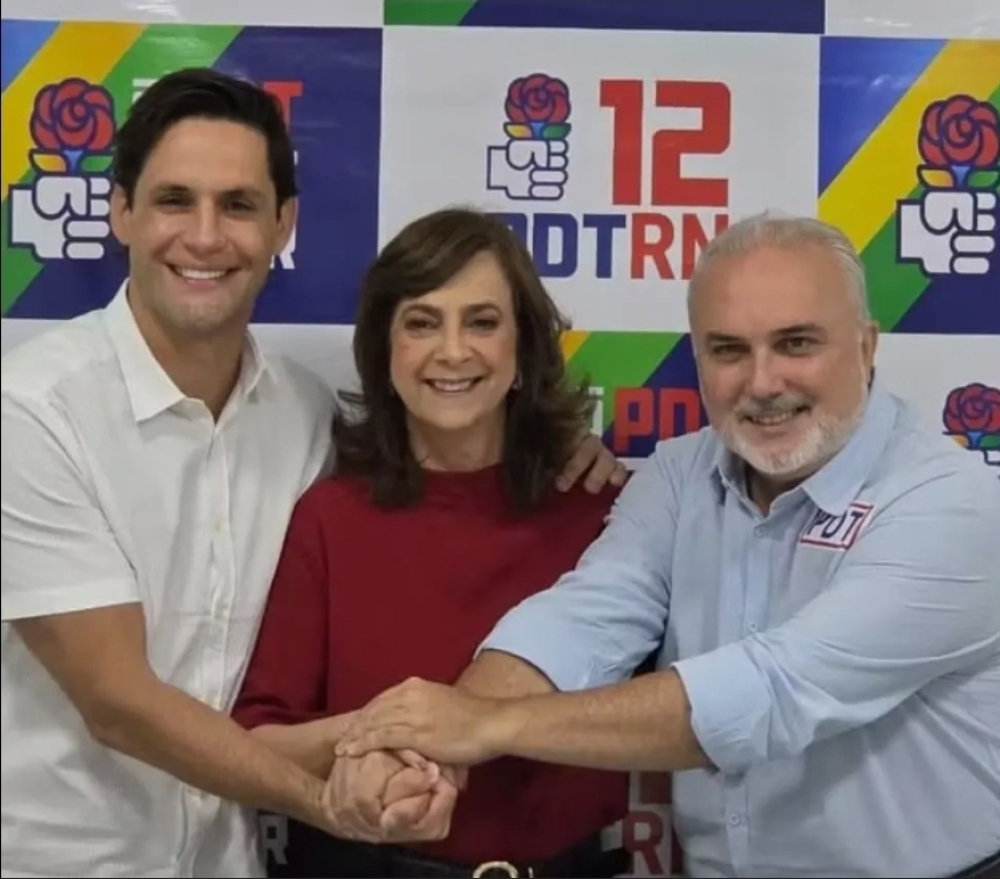 Pesquisa Gerp: Rafael Motta venceu a disputa interna no PDT para o Senado no RN em 2026.
