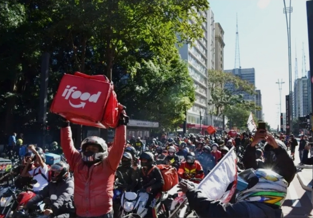 Entregadores de aplicativos anunciam paralisação estadual no Rio de Janeiro