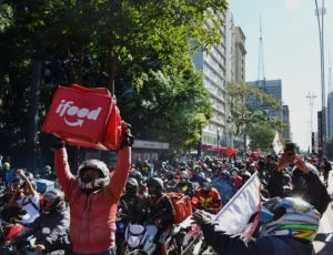 Entregadores de aplicativos anunciam paralisação estadual no Rio de Janeiro