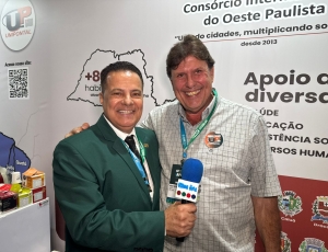 Prefeito de Anhumas defende inovação: Adailton Menossi destaca a importância do CIOP para 49 cidades do Oeste Paulista.