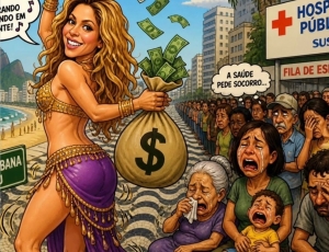 Waka Waka nas finanças: Prefeitura triplica gastos com shows enquanto dívida do Rio explode e favelização da cidade aumenta