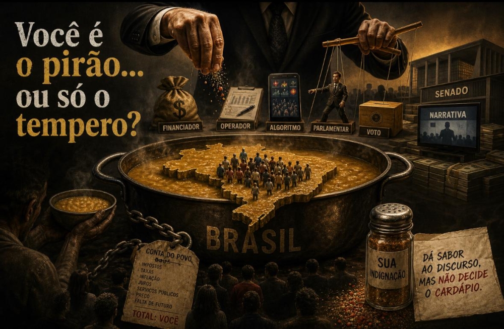 Você é o pirão… ou só o tempero?
