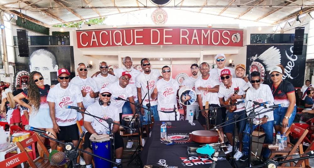 Samba Amigos da Vila Carolina faz história no Cacique de Ramos em encontro SP x RJ marcado por emoção e tradição.