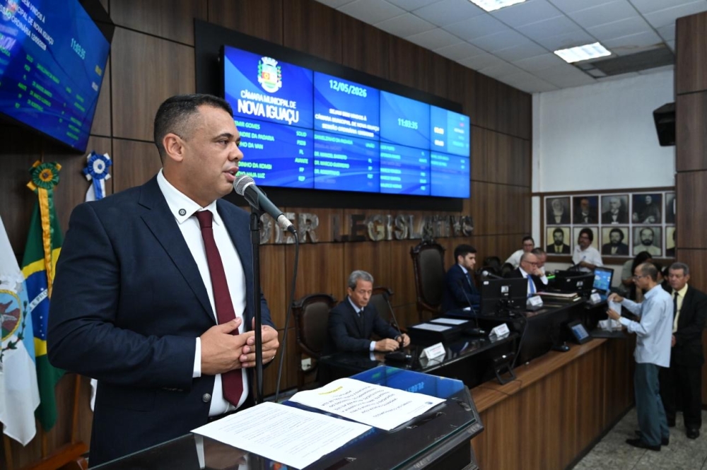 Rafael da Cesta Básica chega à Câmara Municipal de Nova Iguaçu carregando a força das ruas e o apoio do povo