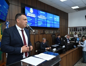 Rafael da Cesta Básica chega à Câmara Municipal de Nova Iguaçu carregando a força das ruas e o apoio do povo