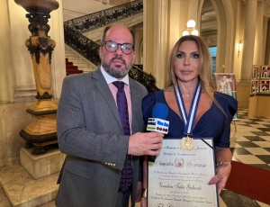 Juíza Tula Mello recebe hoje a Medalha Tiradentes na Alerj