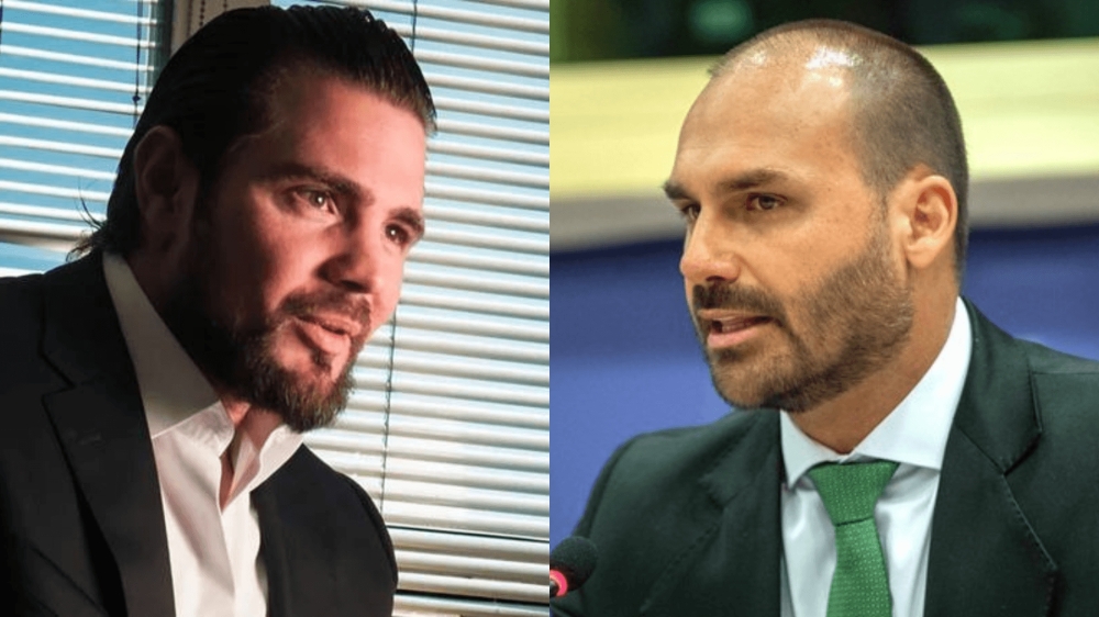 PF investiga se Daniel Vorcaro bancou Eduardo Bolsonaro nos Estados Unidos