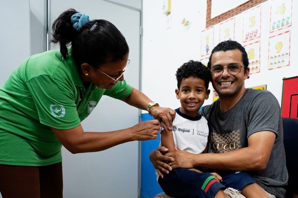 Itaguaí lidera cobertura vacinal da gripe entre municípios da Região Metropolitana I