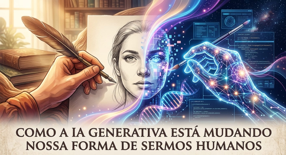 COMO A IA GENERATIVA ESTÁ MUDANDO NOSSA FORMA DE SERMOS HUMANOS