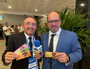 Nilton Galdino, prefeito de Lagoa dos Velhos (RN) apresenta case de sucesso em sustentabilidade na Marcha dos Prefeitos (Lixo Zero com moeda circular Fabião das Queimadas)