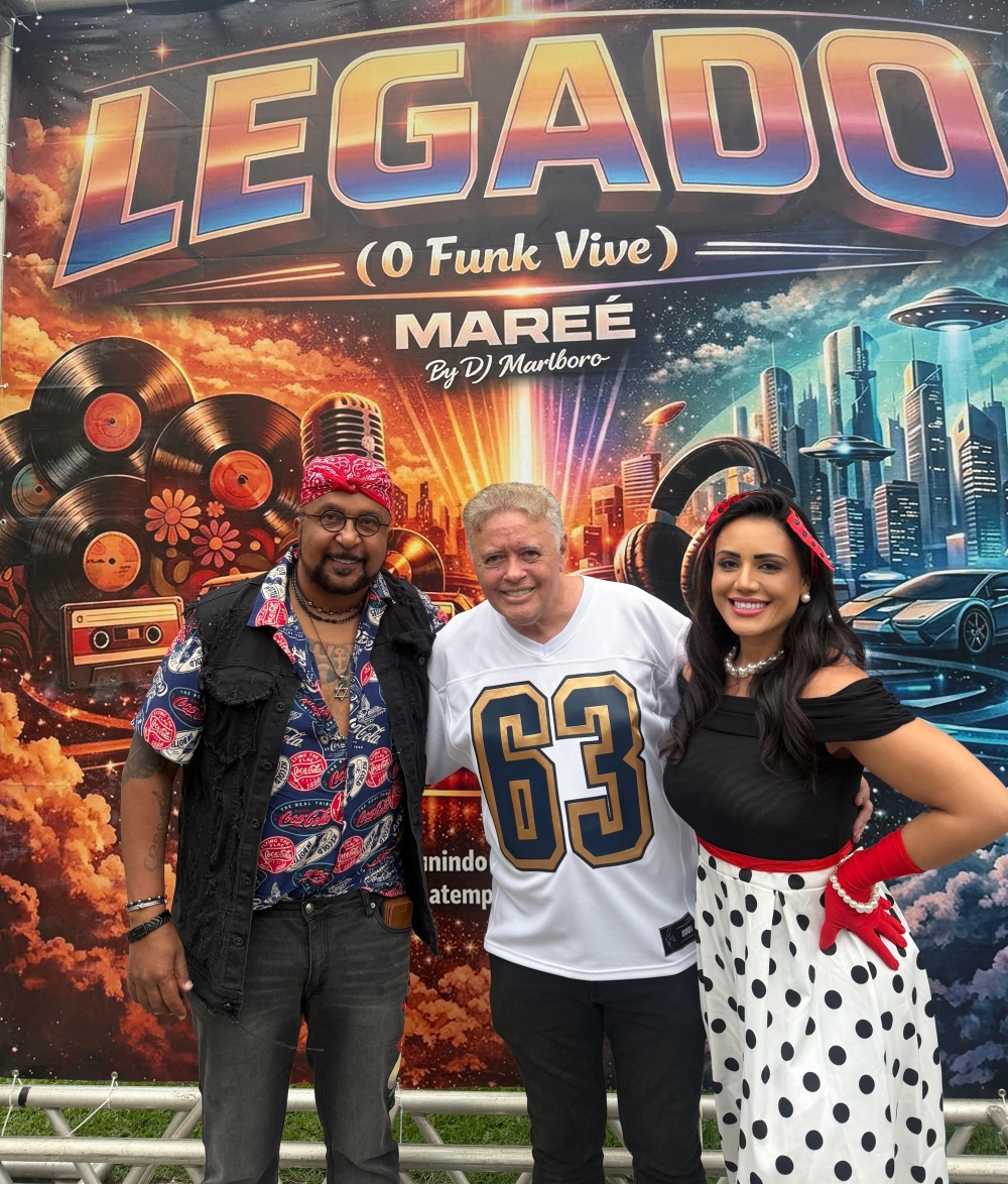 DJ Marlboro lança 'Legado, Versão 1980' em noite que reuniu estrelas do funk e da música brasileira em Mangaratiba