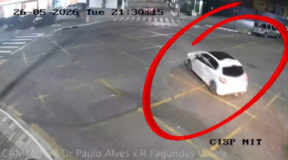 Câmeras da Prefeitura de Niterói identificam carro furtado e auxiliam as forças de segurança a recuperarem o veículo no Gragoatá