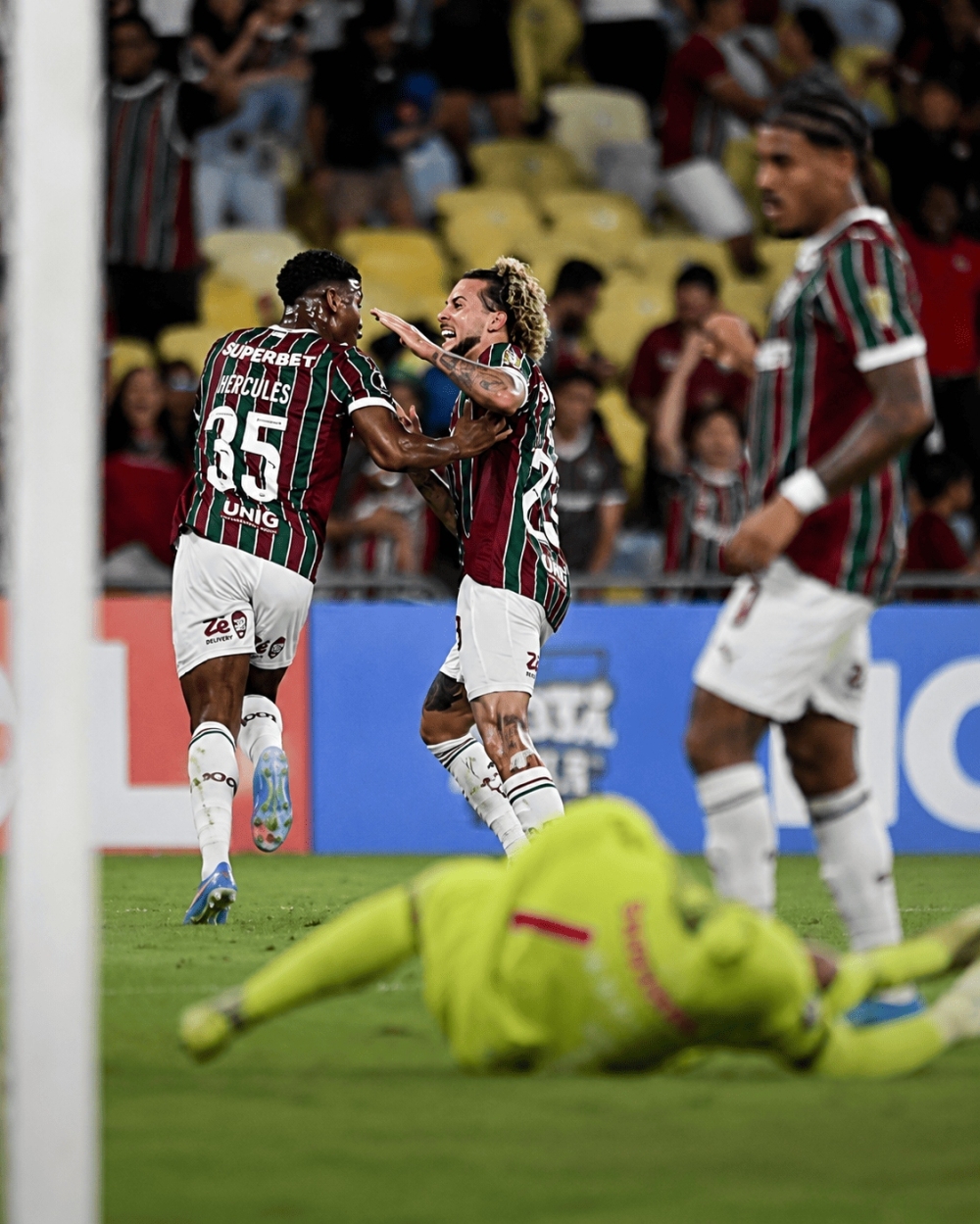 Fluminense vence o Deportivo La Guaira e garante vaga nas oitavas da Libertadores